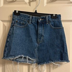 TNA denim mini